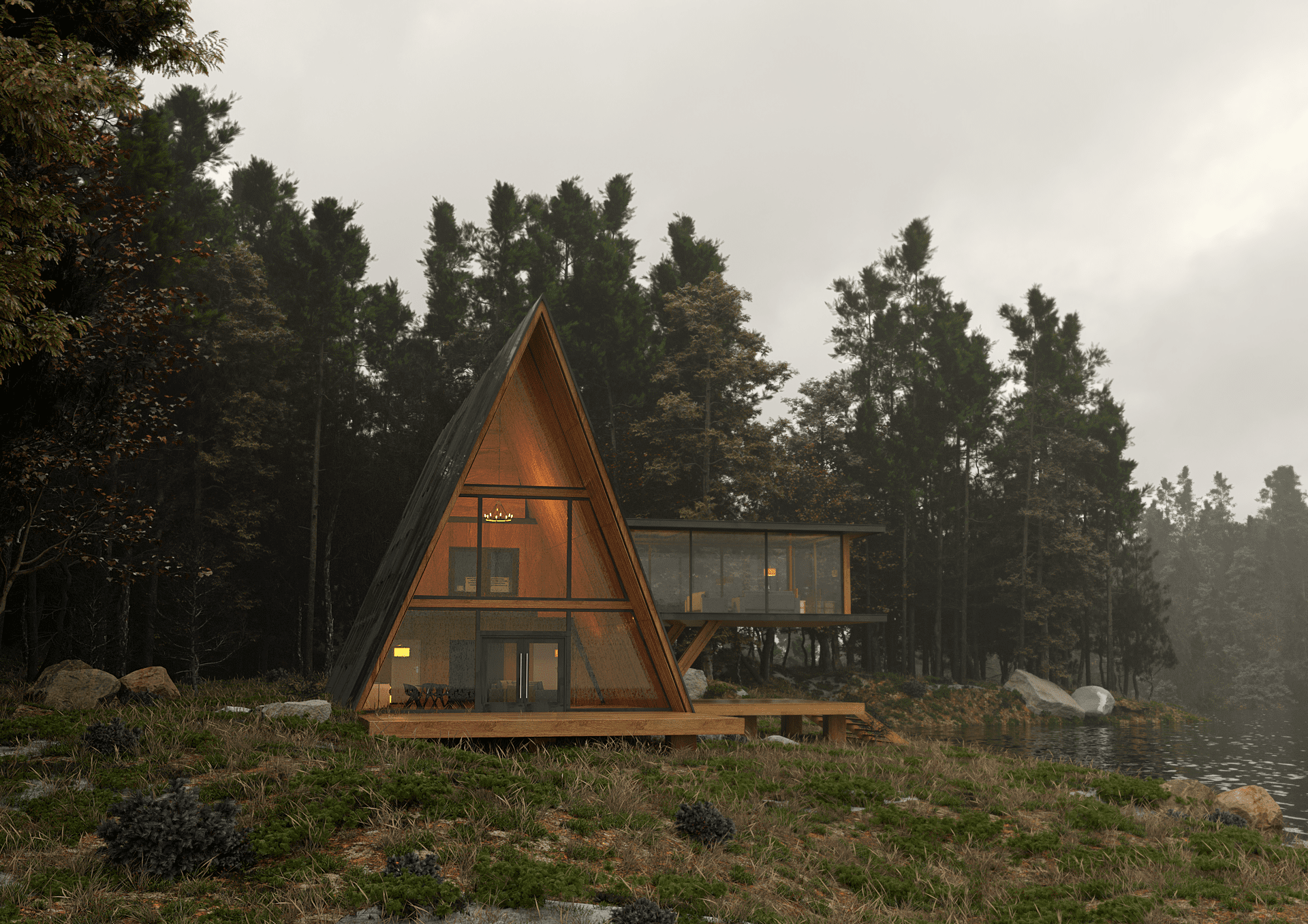 Datura design – Cottage on the lake