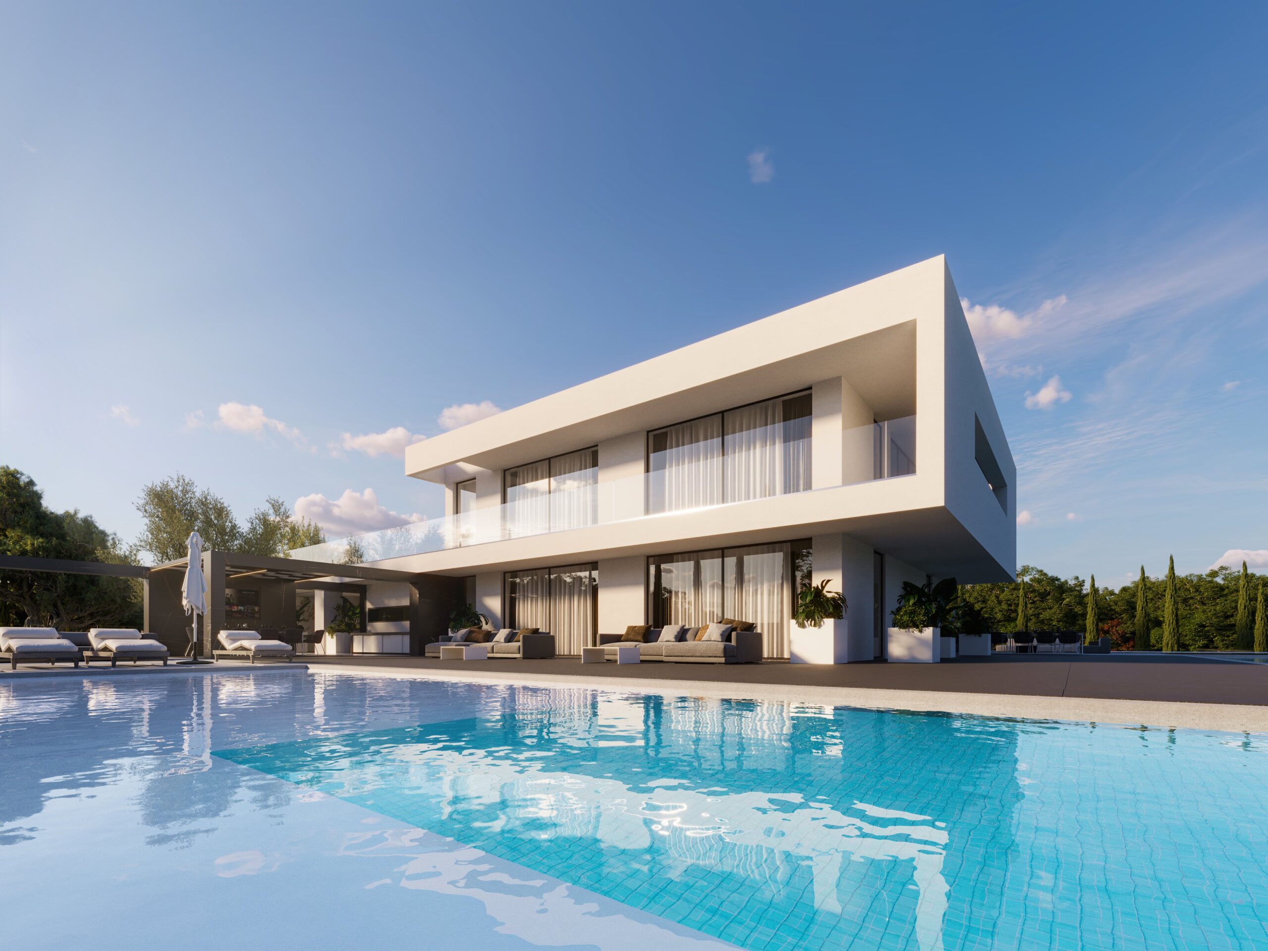 Exterior Vizualization – private villa