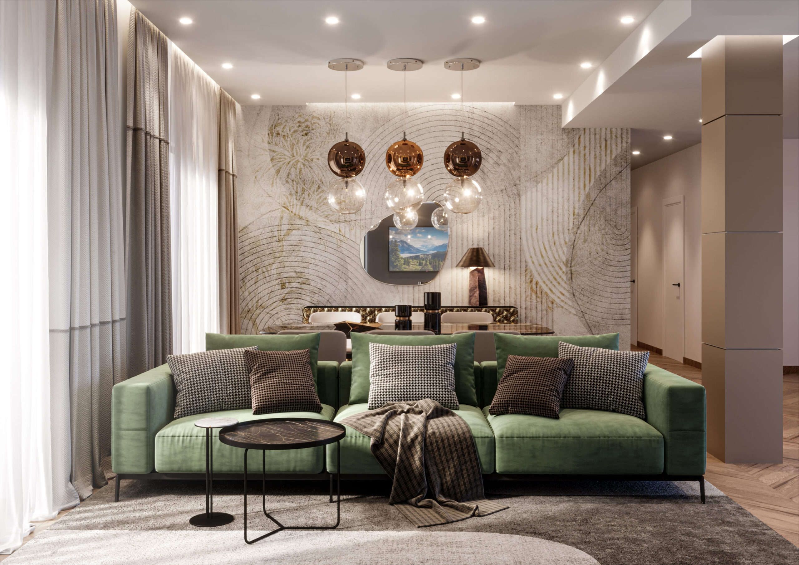 Interior Visualization – Appartamento privato – Designed by Officina 64