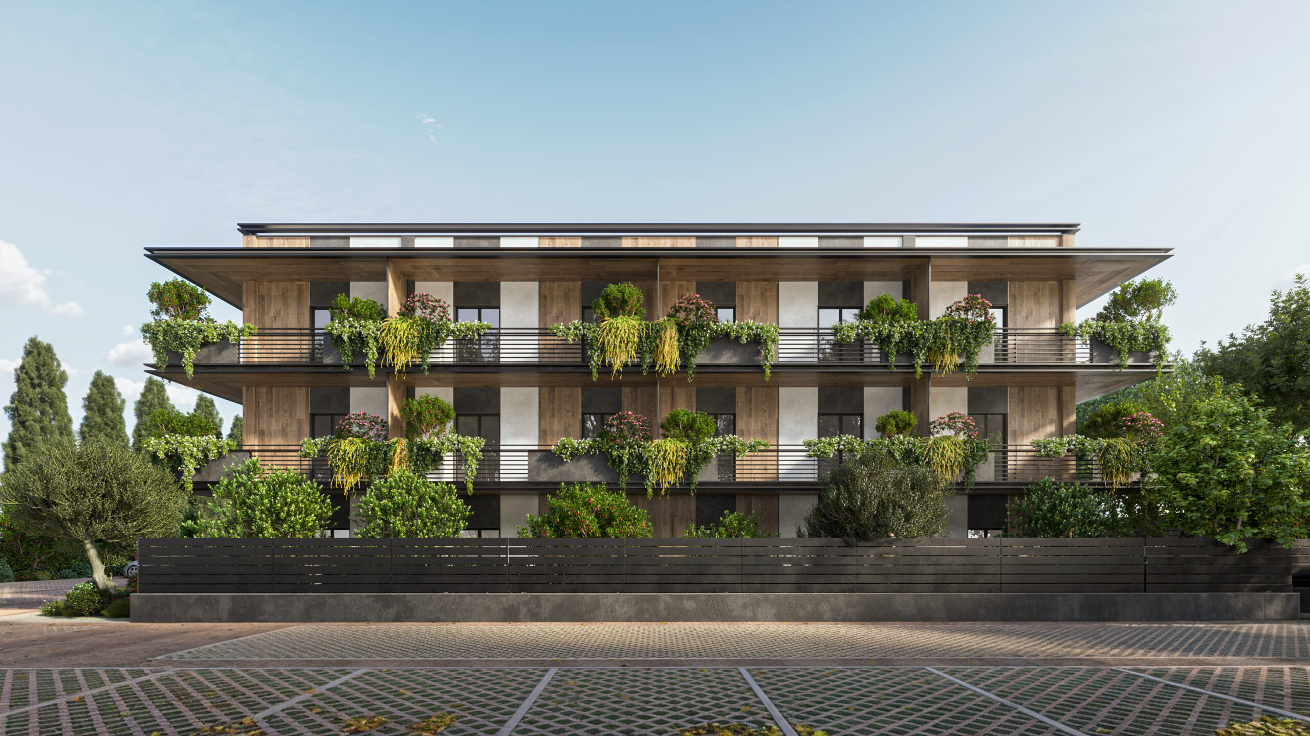 Exterior Rendering – Rigenerazione urbana – Roma